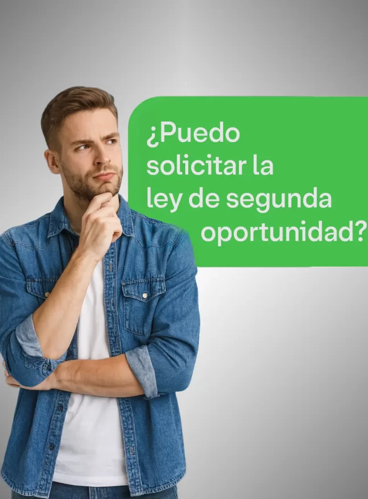 Requisitos solicitar ley segunda oportunidad